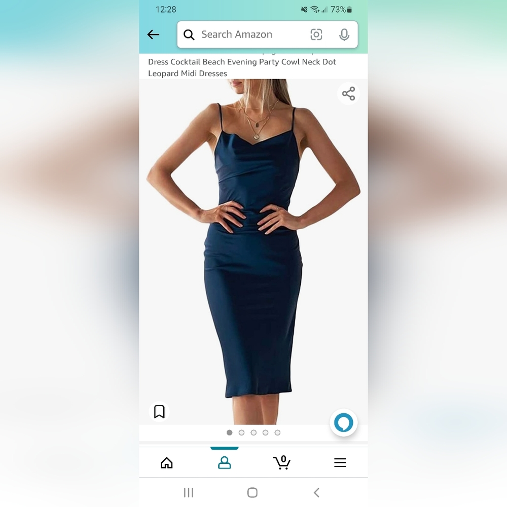Navy blue dress!